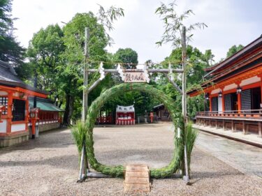 京の初夏の年中行事「夏越祓」