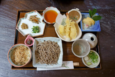 【山科】料亭わらびの里のお蕎麦屋「霞中庵 音羽そば」